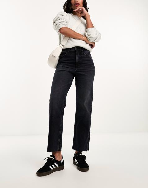 ASOS DESIGN - Ankellange blåsorte jeans med lige ben - view 1