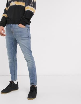 mens ankle grazer jeans