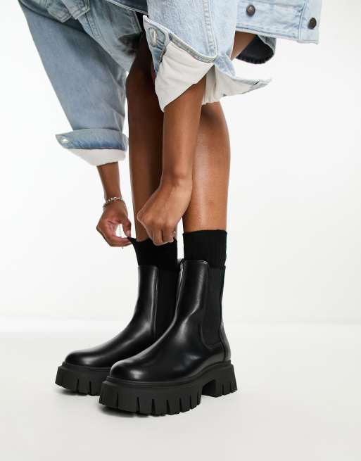 Asos store bottines noires