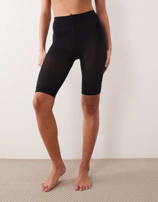 ASOS DESIGN anti-chafing shorts in black, 4 of 4