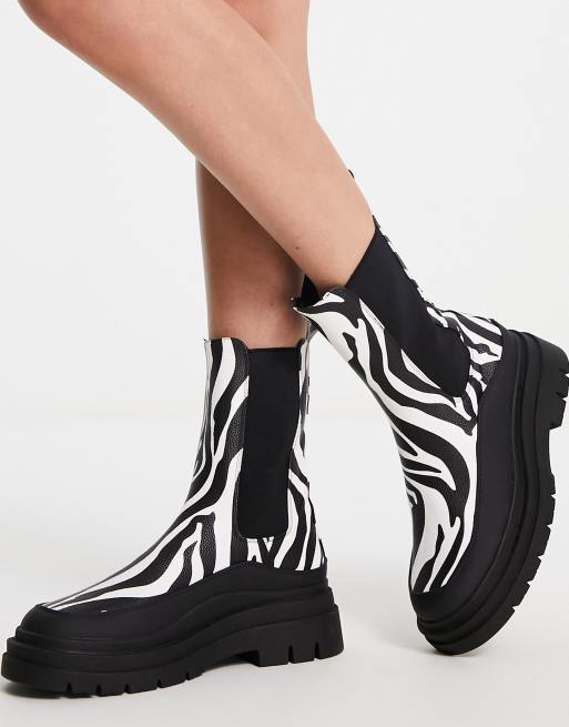 Asos chunky chelsea outlet boots