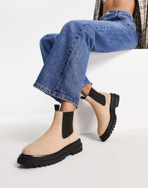 Asos black best sale suede chelsea boots