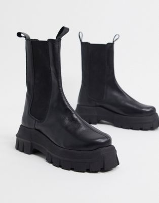 chunky ankle boots women