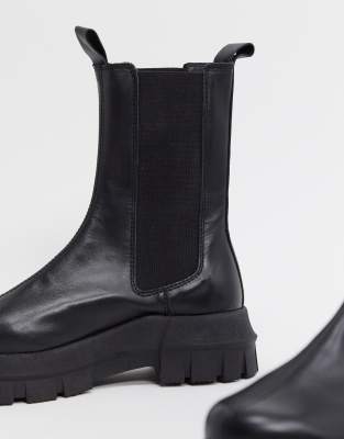 asos women's black chelsea boots