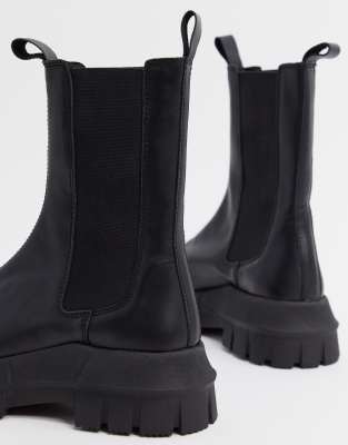 asos chunky chelsea boots