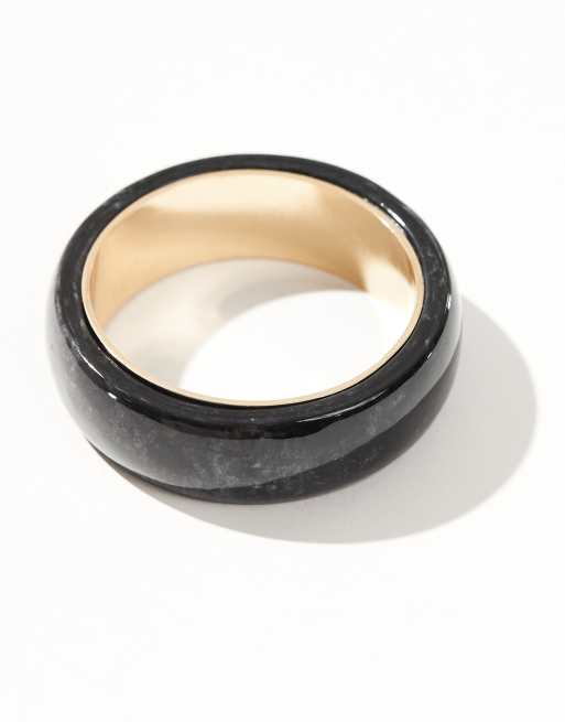 ASOS DESIGN - Armband met gemarmerd detail in multi, 2 van 3
