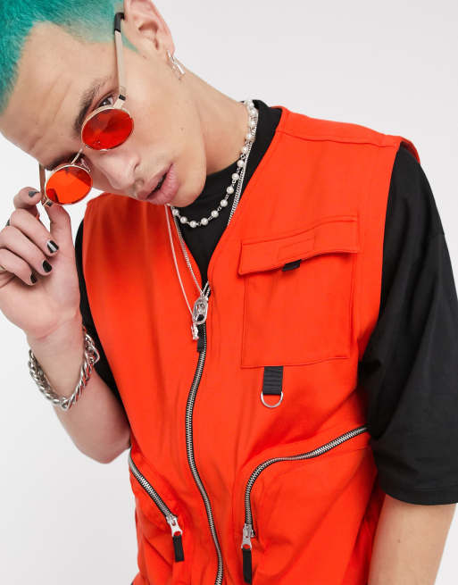 ASOS DESIGN – Utility-Set in Orange, 3 von 3