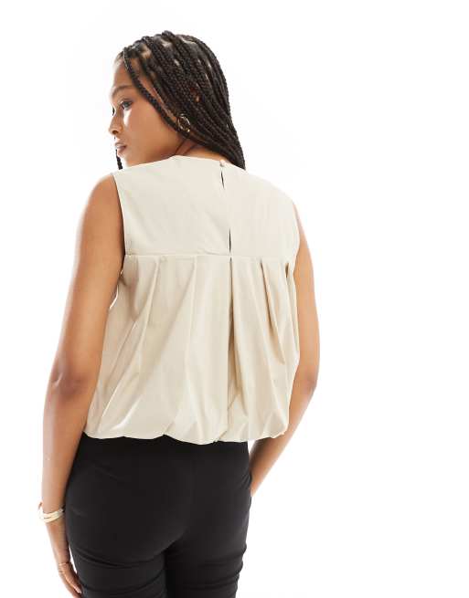 Asos cream blouse hotsell