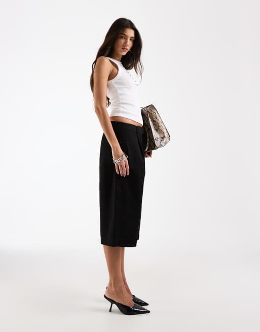 ASOS DESIGN – Ärmelloses Trägertop in Cremeweiß mit Knopfdetail, 2 von 4