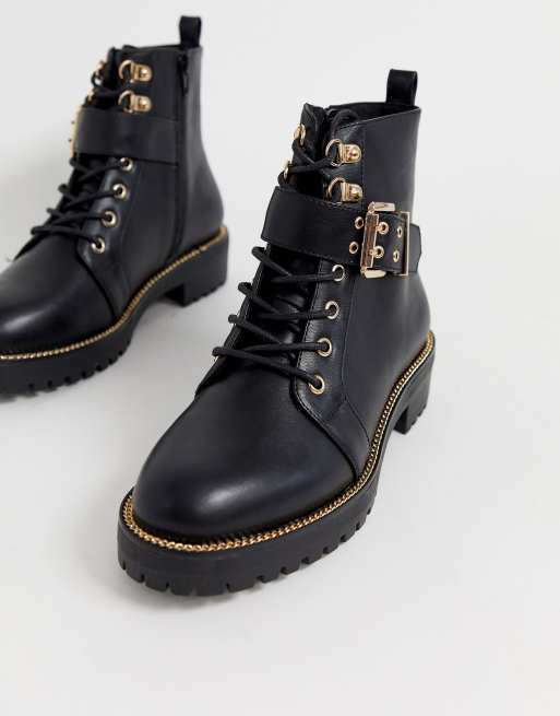 Asos design lace up boots on sale