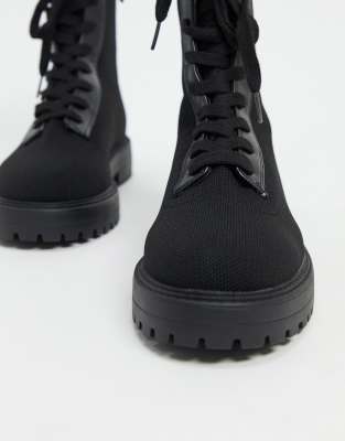 asos black boots ankle