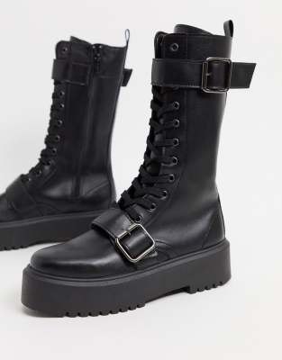 buckle boots asos