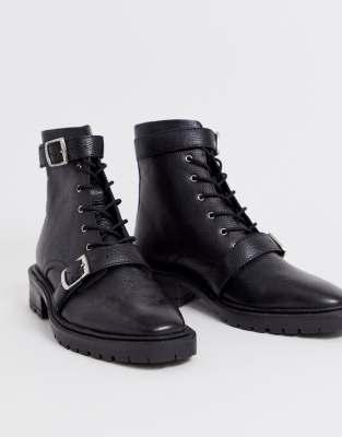 combat boots with designs