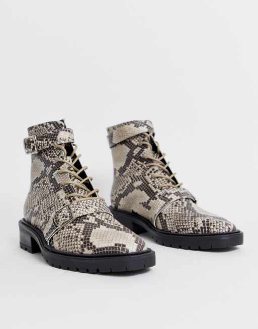 Asos hot sale military boots