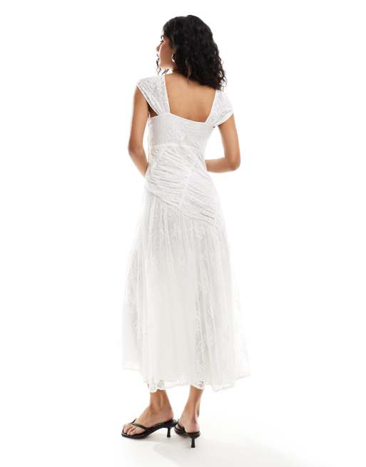 knee length dresses for ladies Adylene Lace Maxi main image 0