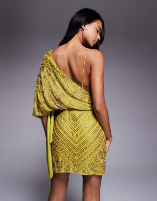 cross back mini dress Camille Lace Cross Back Mini Dress