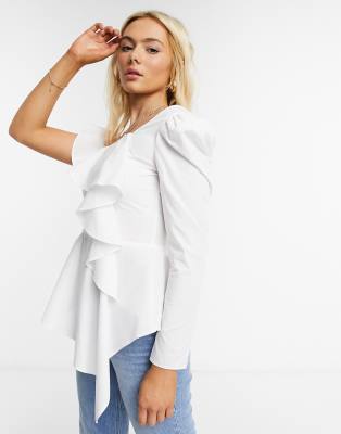 asos ruffle top