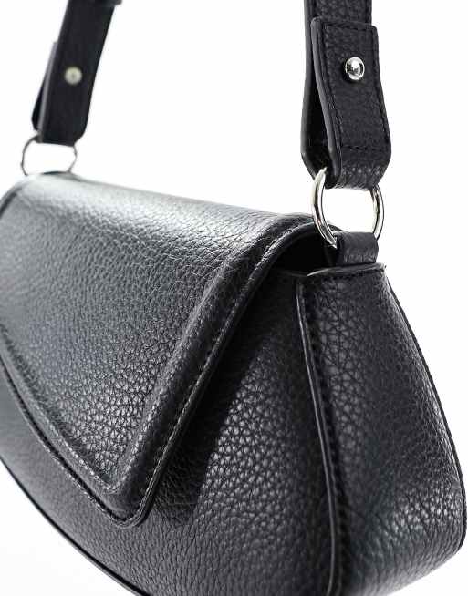 Asymmetric front flap online bag