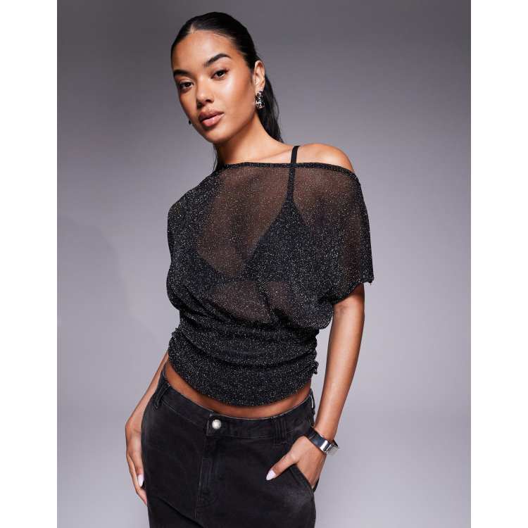 トップス Hella sheer volume tops Hella】sheer volume tops