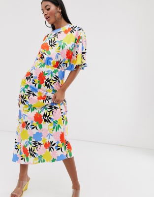 floral dress asos