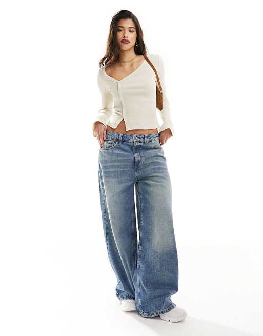 Button Through Top | White Button Through Top | White