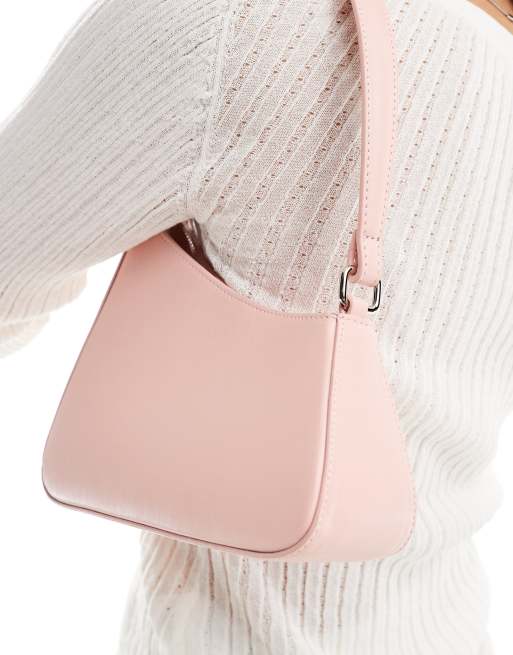 ASOS DESIGN - Asymmetrische schoudertas in roze, 2 van 4