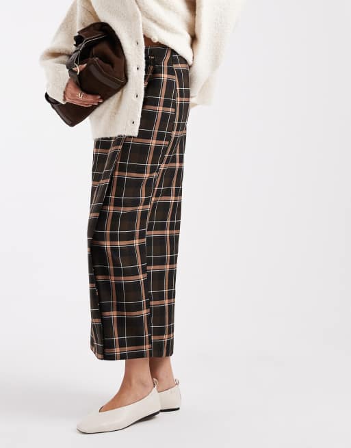 ASOS DESIGN – Asymmetrischer Wickel-Maxirock mit Karomuster, 4 von 5