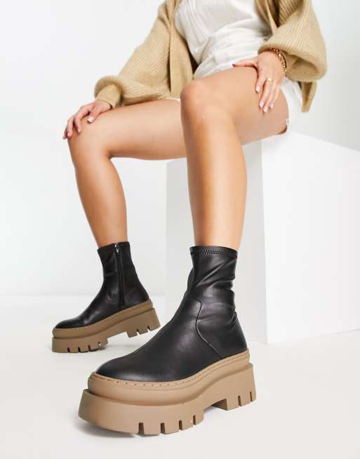 Bottines discount noires asos