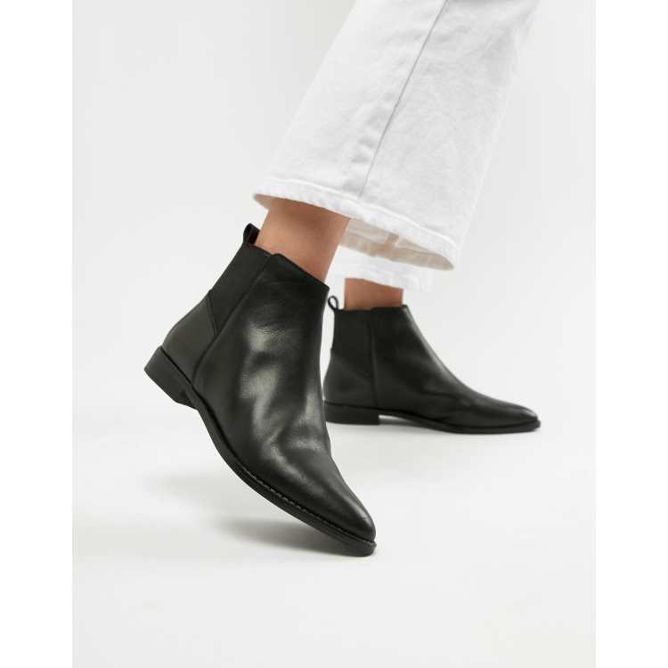 ASOS DESIGN Atom Chelsea Boots aus Leder ASOS