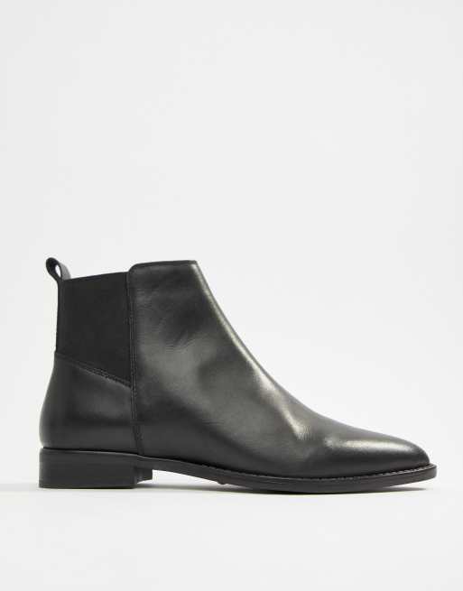 Asos women's black chelsea boots online