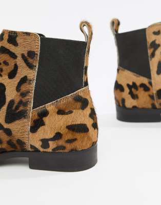 asos leopard print boots