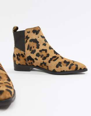 asos leopard print boots