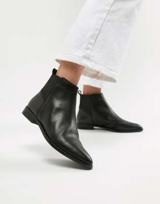 asos leather chelsea boots