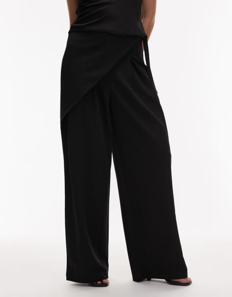 ASOS DESIGN – Åtsmitande topp i twill med rundad byst - view 1