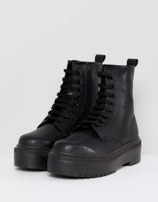 chunky lace up boots asos