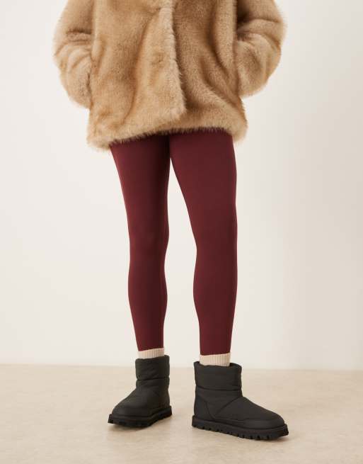 ASOS DESIGN – Audrey – Schneestiefel aus Nylon in Schwarz, 2 von 4