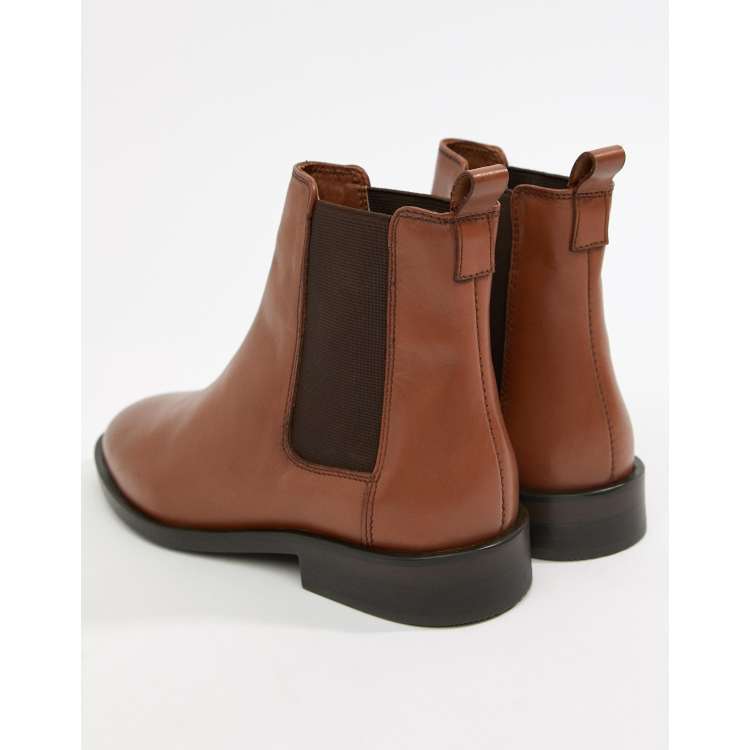 Asos design aura suede chelsea store ankle boots