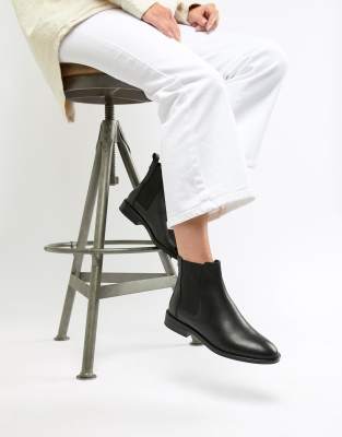 Asos design aura suede chelsea store ankle boots