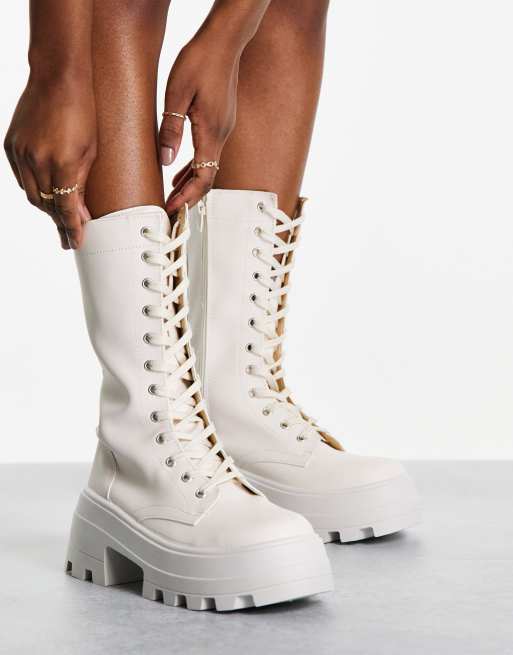 Off white outlet brand boots