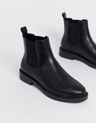 ASOS DESIGN - Auto - Stivali Chelsea neri con suola spessa | ASOS