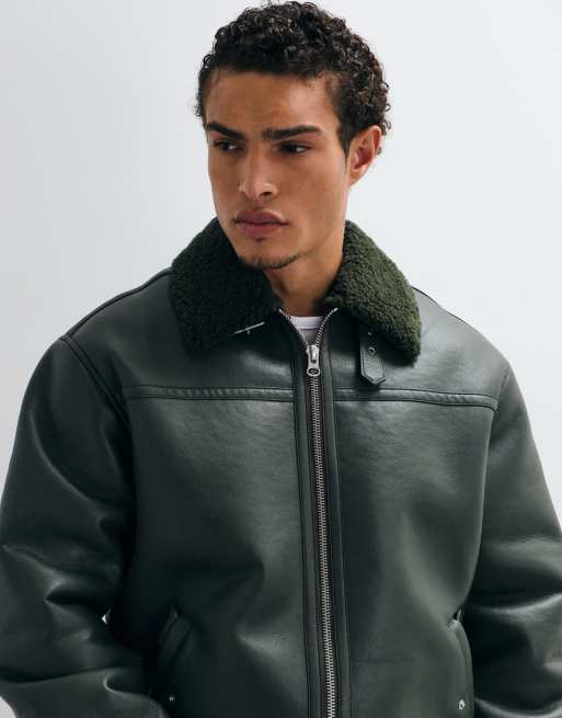 ASOS DESIGN aviator in green, 2 of 5