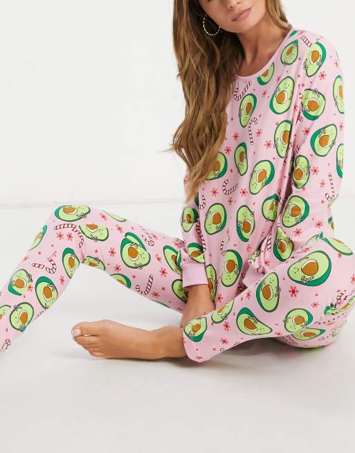 Avocado discount christmas pajamas