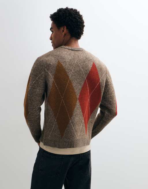 ASOS DESIGN avslappnad stickad tröja med rund halsringning, 5 av 5