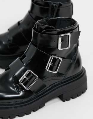 asos womens biker boots