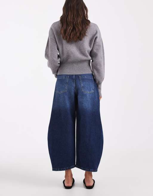 ASOS DESIGN Awkward crop jean in mid wash, 5 of 5