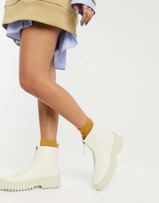 Asos 2025 cream boots