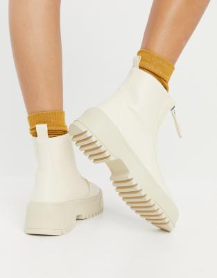 asos cream boots