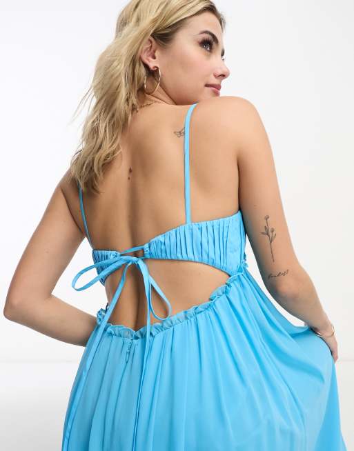 Asos turquoise outlet dress