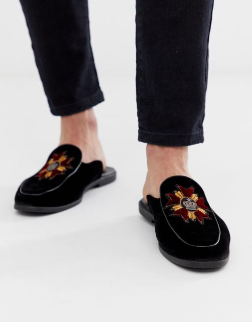 ASOS Design Loafers with Badge Detail