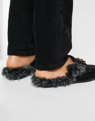 asos design backless mule loafer